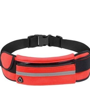 Red sports Fanny Pack